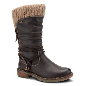 SPRING STEP RELIFE ACAPHINE BOOTS DARK BROWN